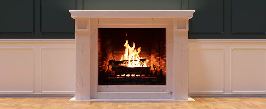 Open Flame Wood-Burning Fireplace Installation Services in Tooele, Utah