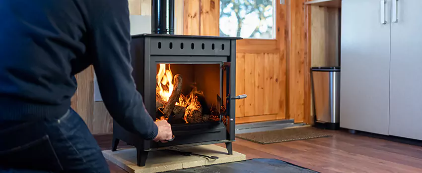 Open Hearth Wood Fireplace Installation in Tooele, UT