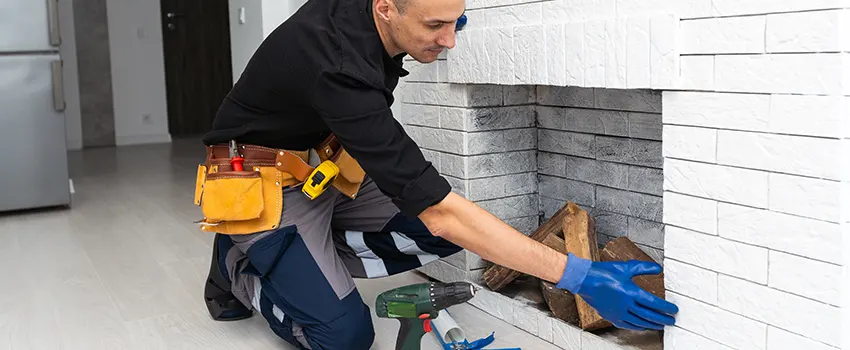 Fireplace Damaged Damper Frame Repair Services in Tooele, Utah