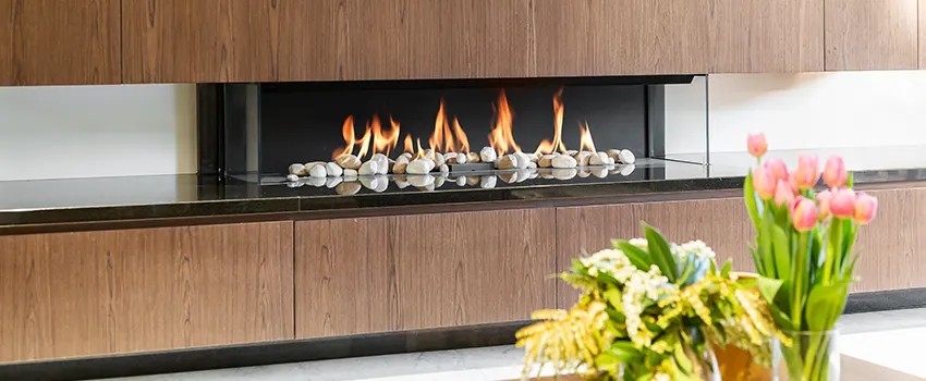 Double-height Fireplace Design Refurbishment in Tooele, Utah