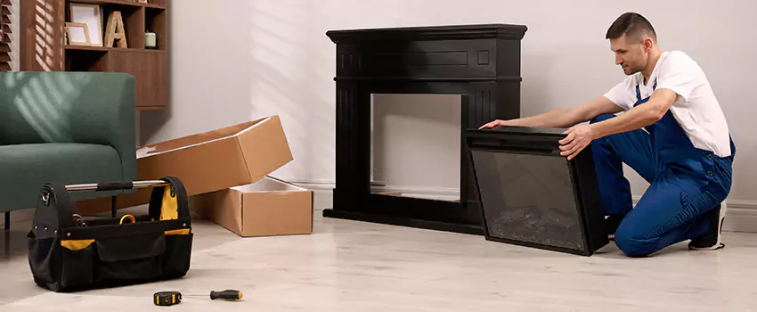 Old Rusted Metal Fireplace Repair And Replacement in Tooele, UT