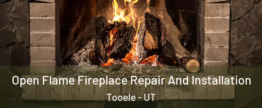  Open Flame Fireplace Repair And Installation Tooele - UT